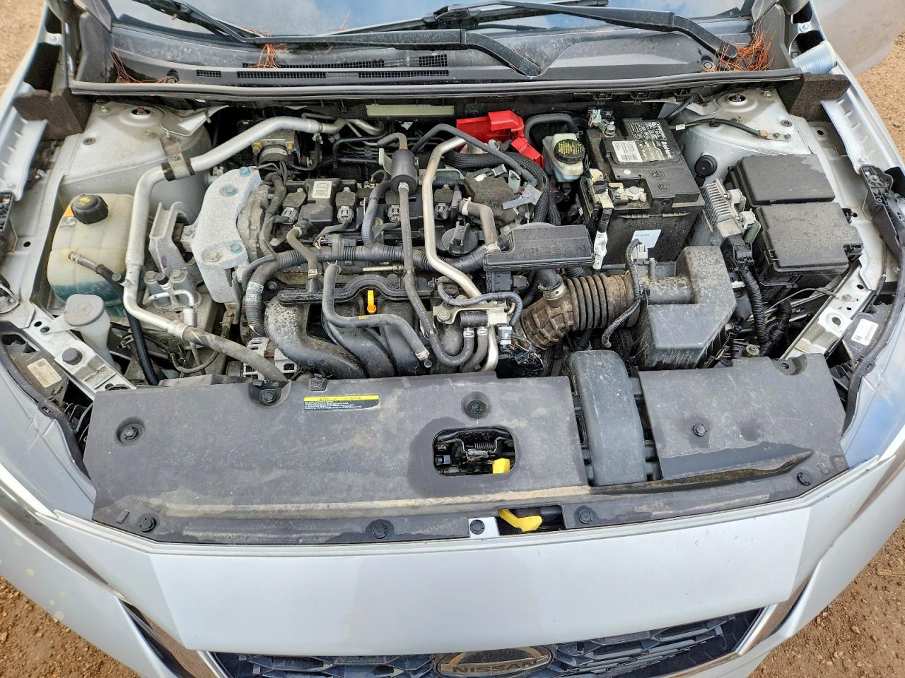 2021 Nissan Sentra Sv Silver vin: 3N1AB8CV1MY235784