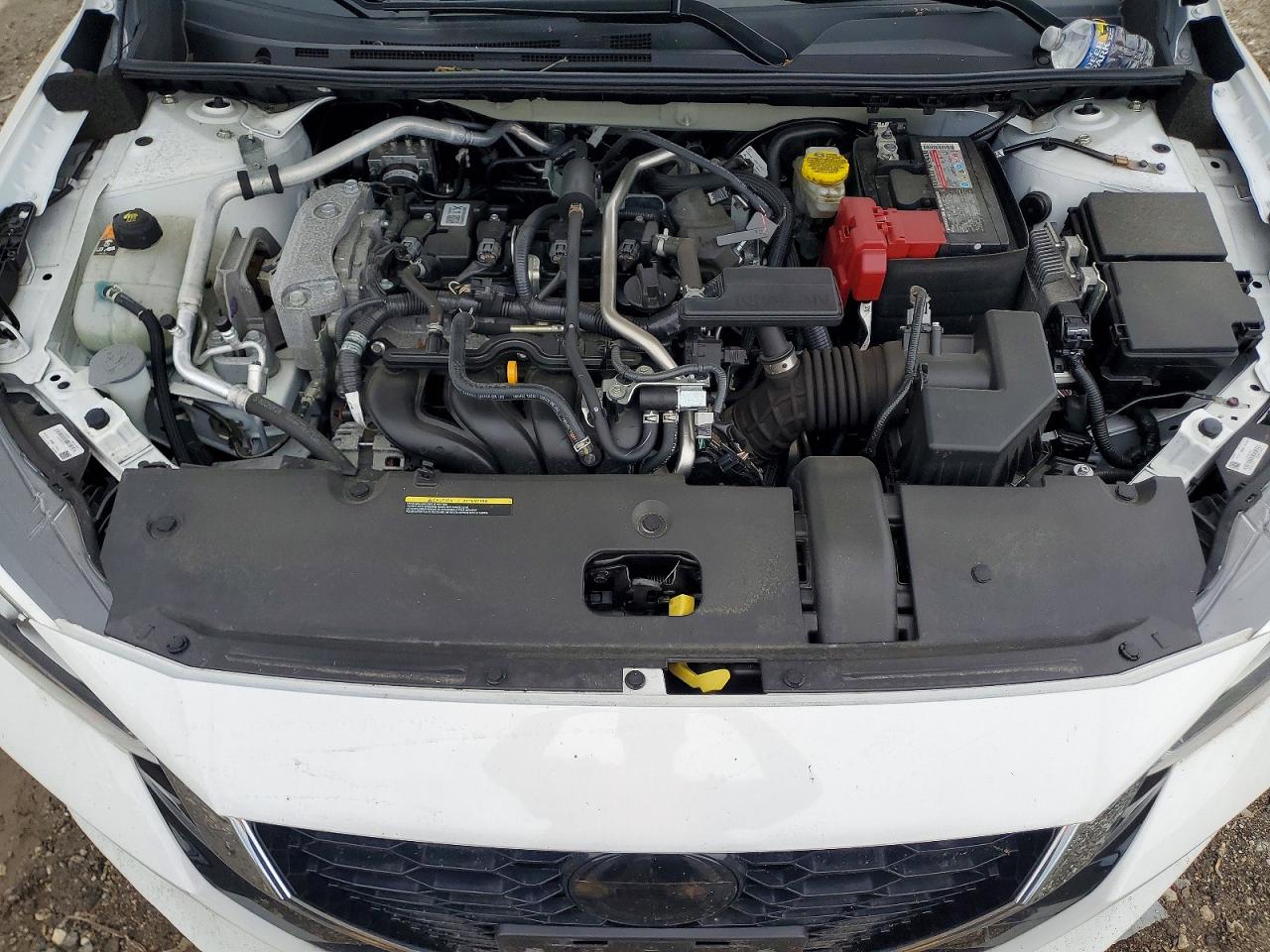 2022 Nissan Sentra Sv White vin: 3N1AB8CV1NY297431