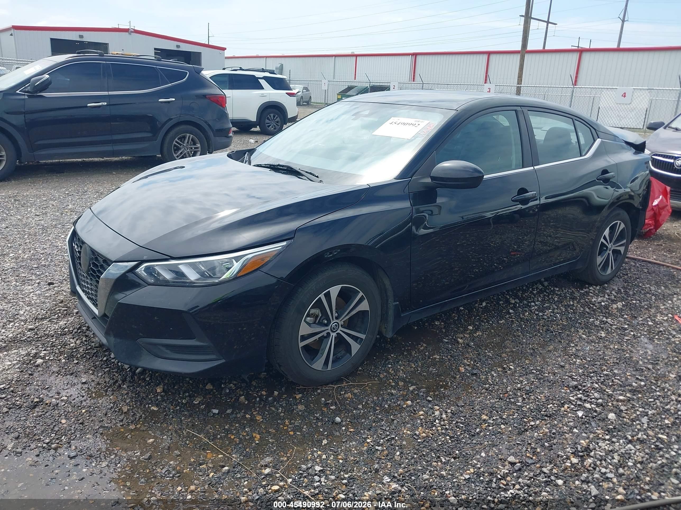 2023 Nissan Sentra Sv Xtronic Cvt Black vin: 3N1AB8CV1PY249849