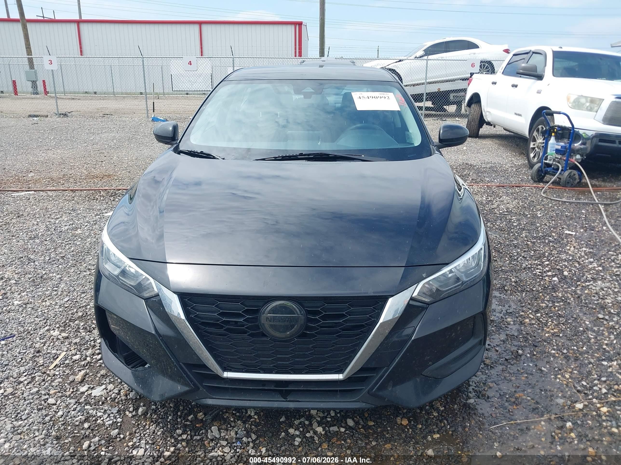 2023 Nissan Sentra Sv Xtronic Cvt Black vin: 3N1AB8CV1PY249849