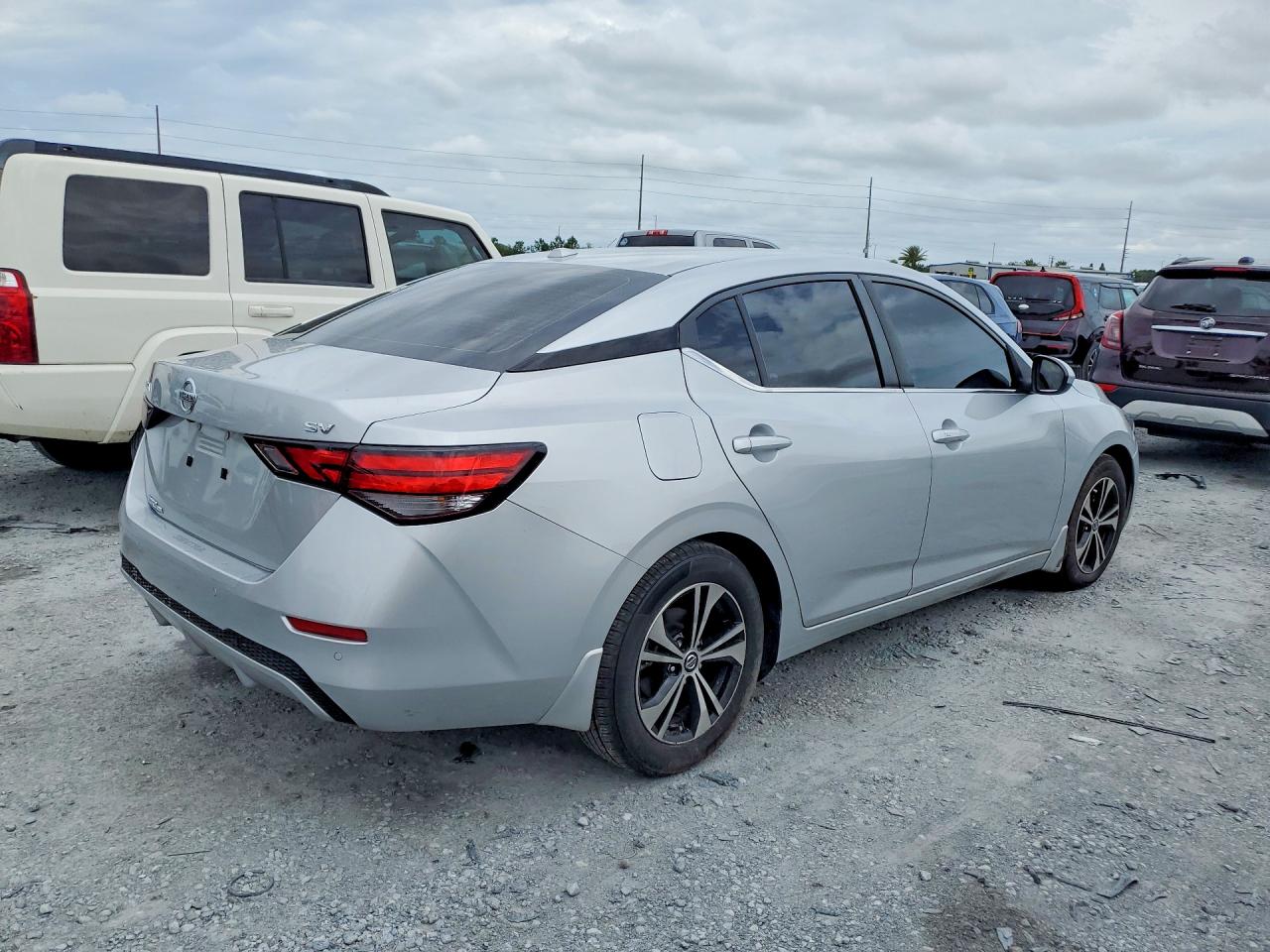 2023 Nissan Sentra Sv Silver vin: 3N1AB8CV1PY269471