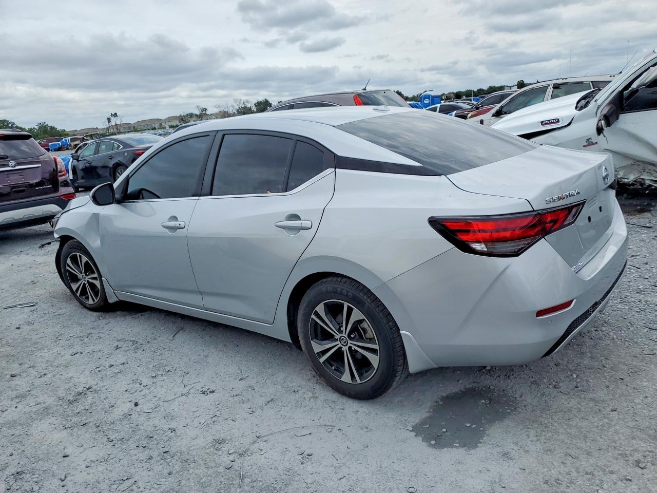2023 Nissan Sentra Sv Silver vin: 3N1AB8CV1PY269471