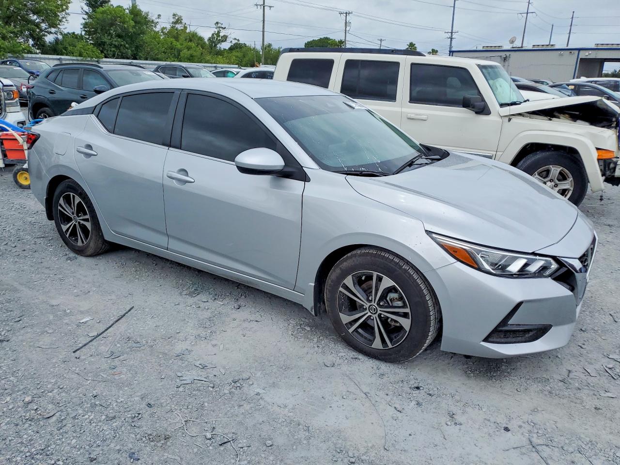 2023 Nissan Sentra Sv Silver vin: 3N1AB8CV1PY269471