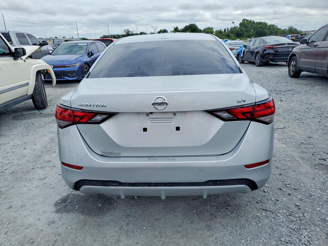 2023 Nissan Sentra Sv Silver vin: 3N1AB8CV1PY269471
