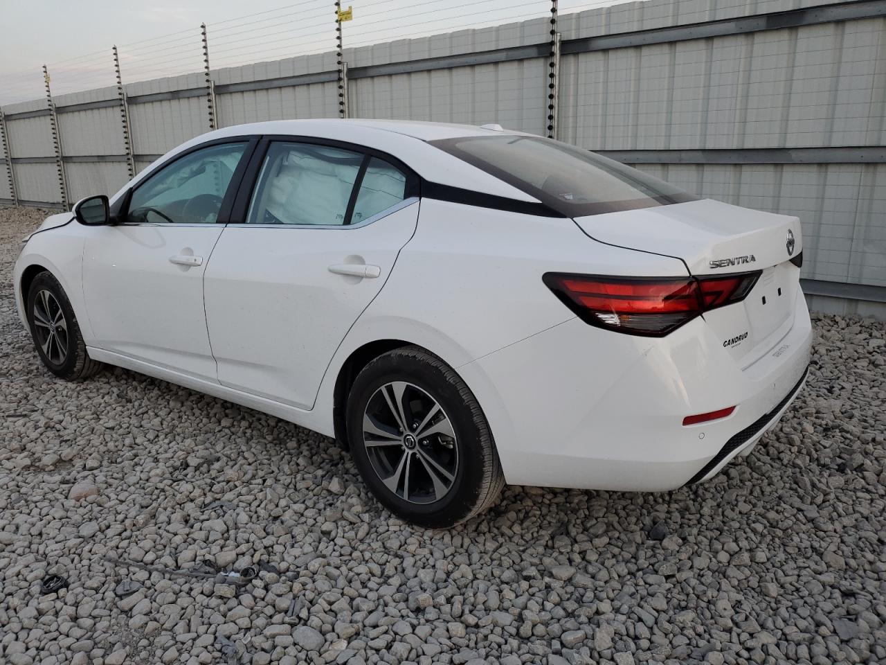 2023 Nissan Sentra Sv White vin: 3N1AB8CV1PY275853