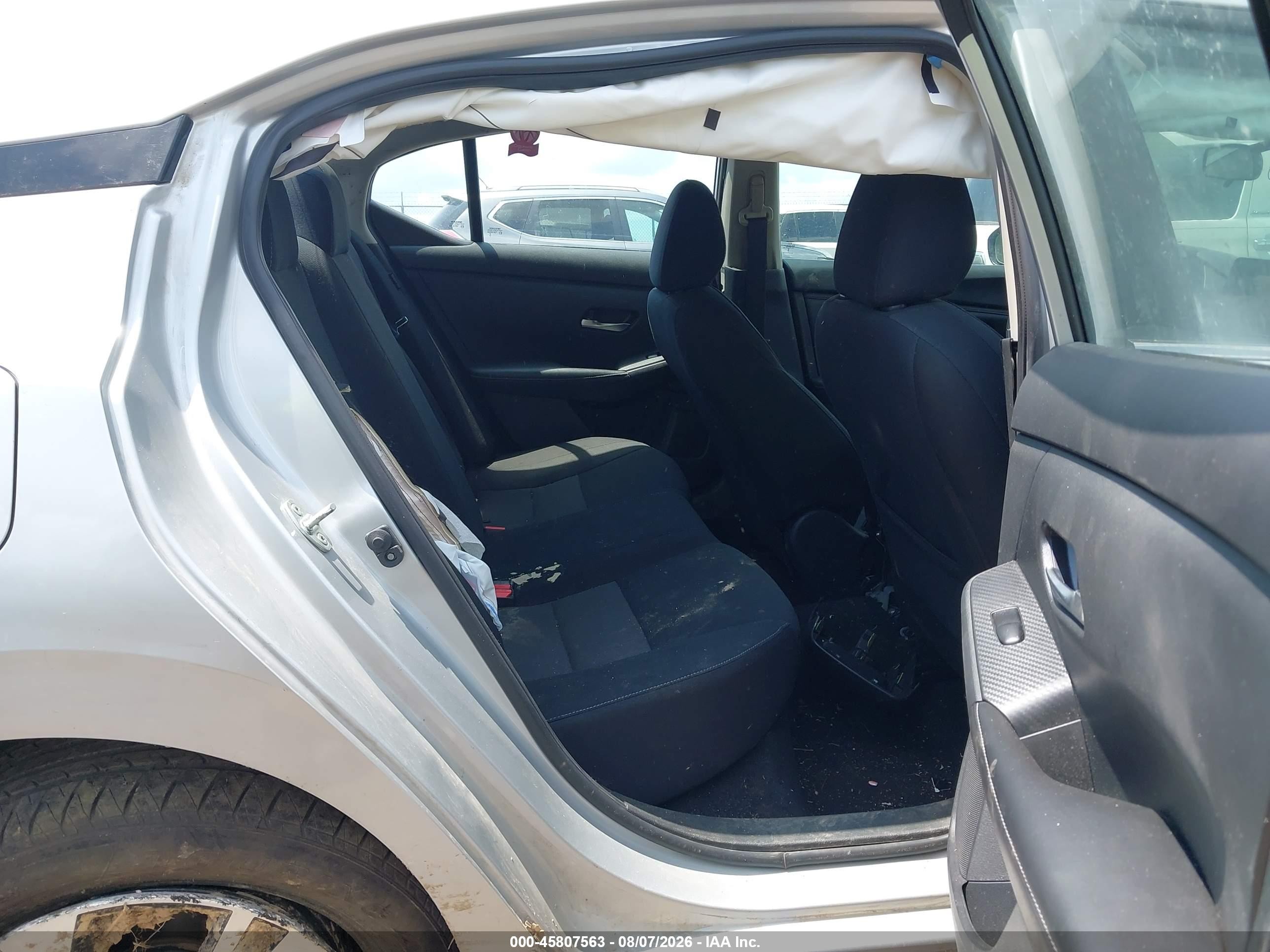 2023 Nissan Sentra Sv Xtronic Cvt Silver vin: 3N1AB8CV1PY279420