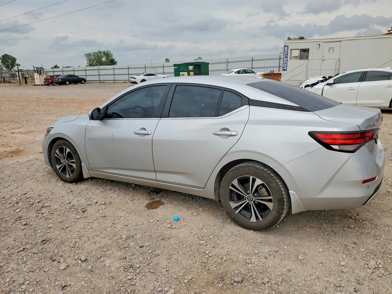 2023 Nissan Sentra Sv Серебряный vin: 3N1AB8CV1PY323786