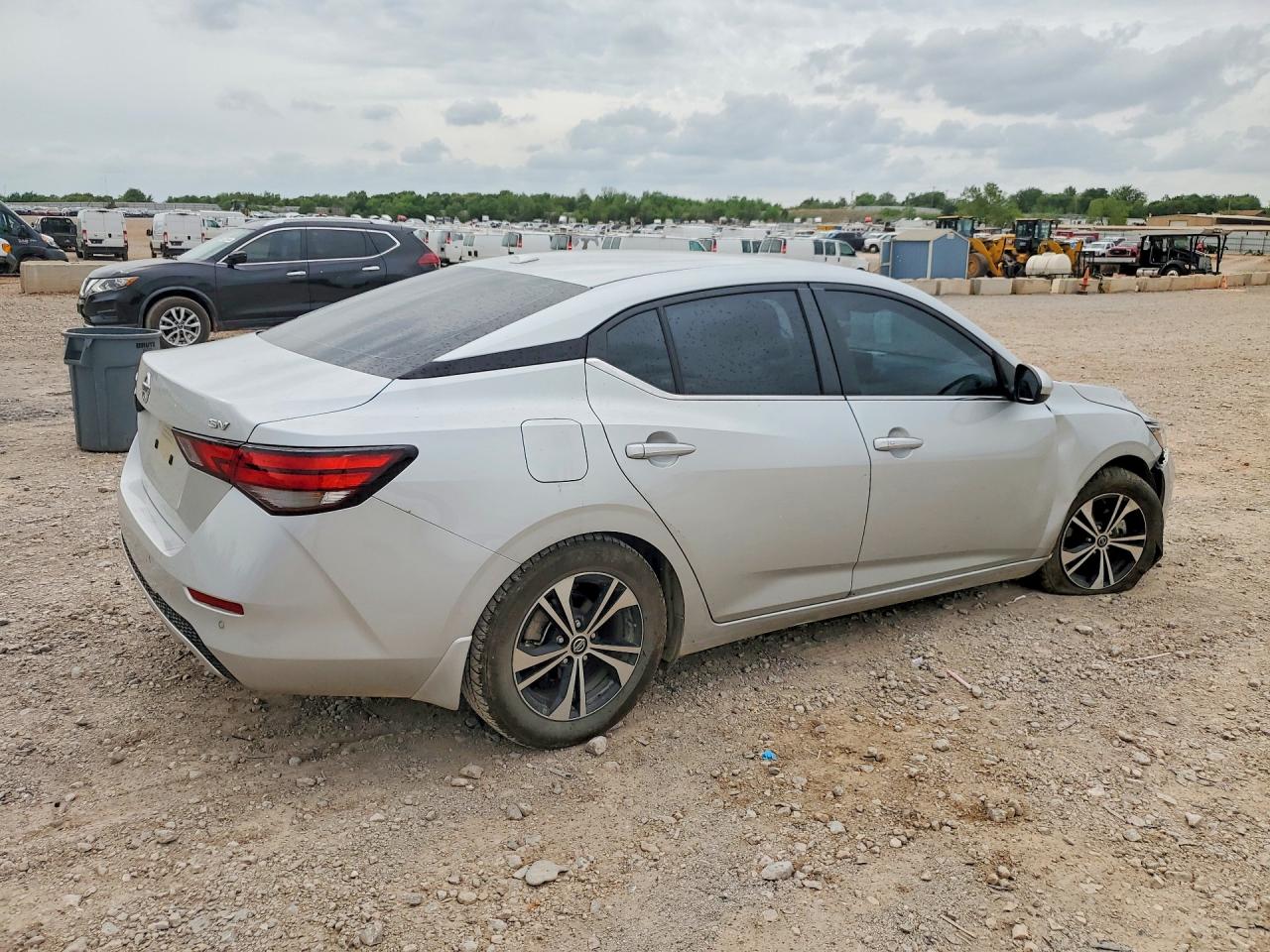 2023 Nissan Sentra Sv Серебряный vin: 3N1AB8CV1PY323786
