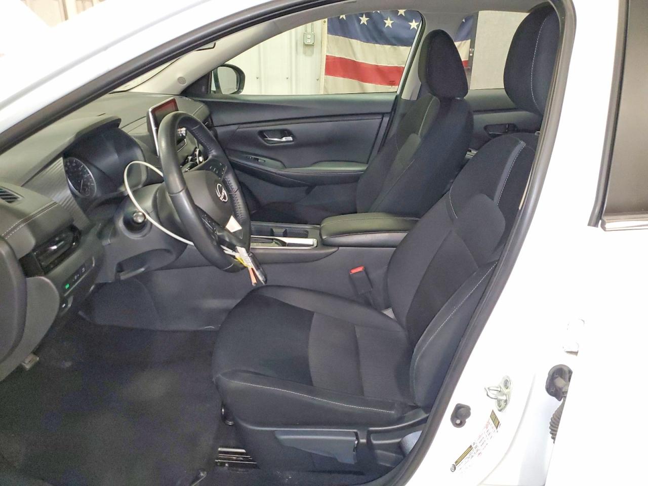 2024 Nissan Sentra Sv Белый vin: 3N1AB8CV1RY203361