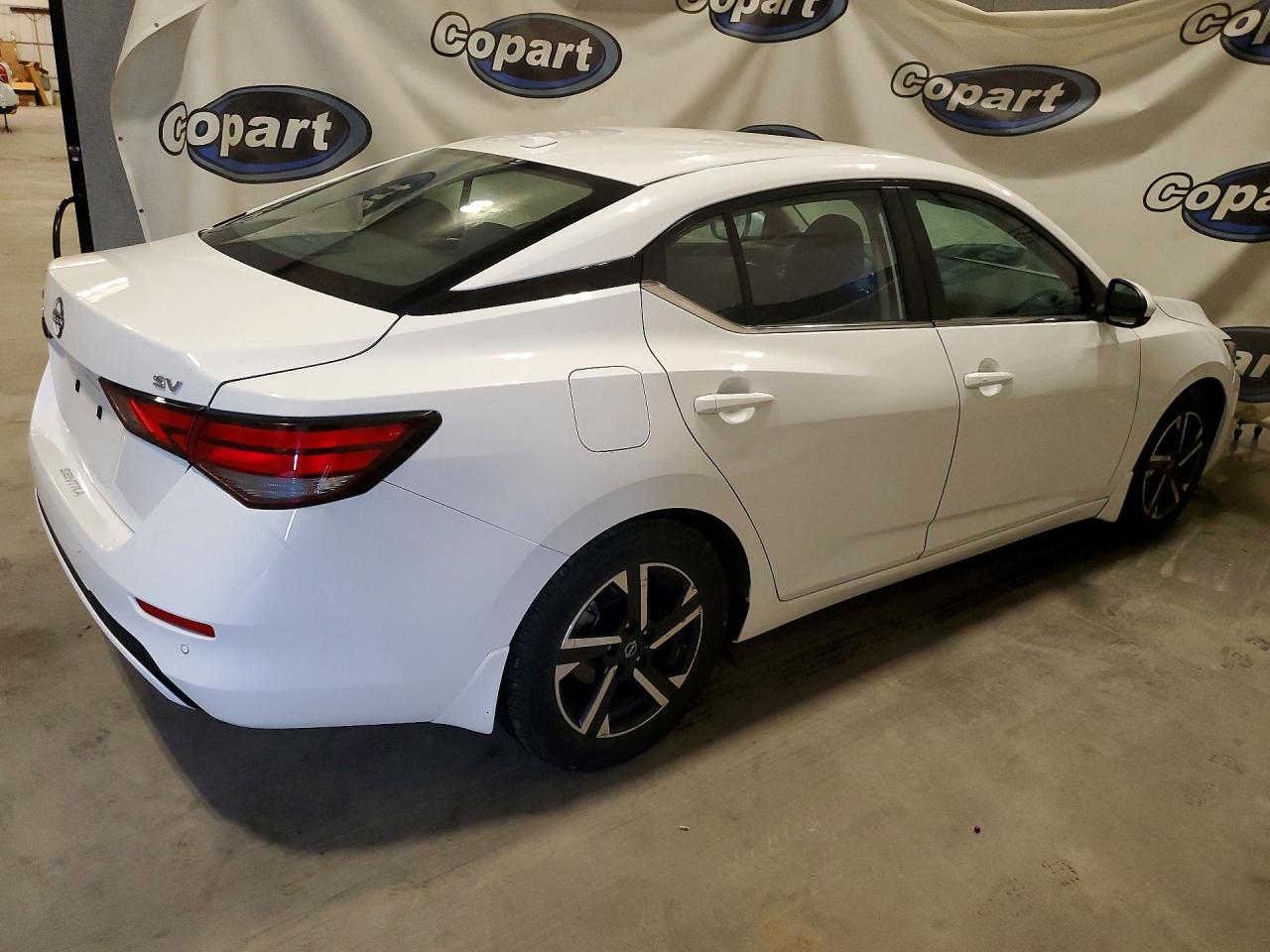 2024 Nissan Sentra Sv Белый vin: 3N1AB8CV1RY203361