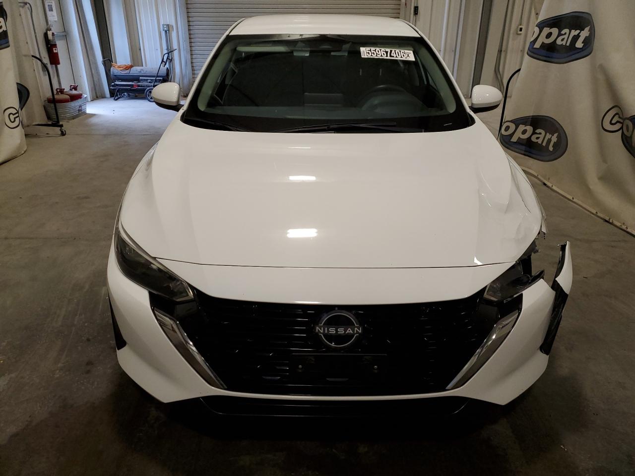 2024 Nissan Sentra Sv Белый vin: 3N1AB8CV1RY203361 Damage: Left Head Lamp, Missing, Replacement Required