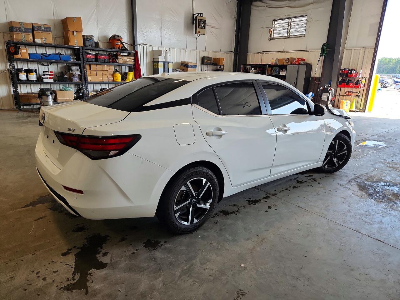 2024 Nissan Sentra Sv White vin: 3N1AB8CV1RY316341