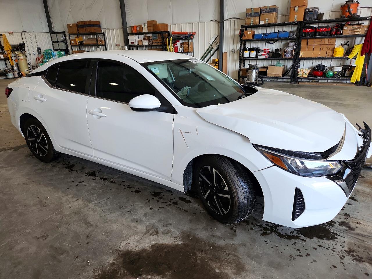 2024 Nissan Sentra Sv White vin: 3N1AB8CV1RY316341
