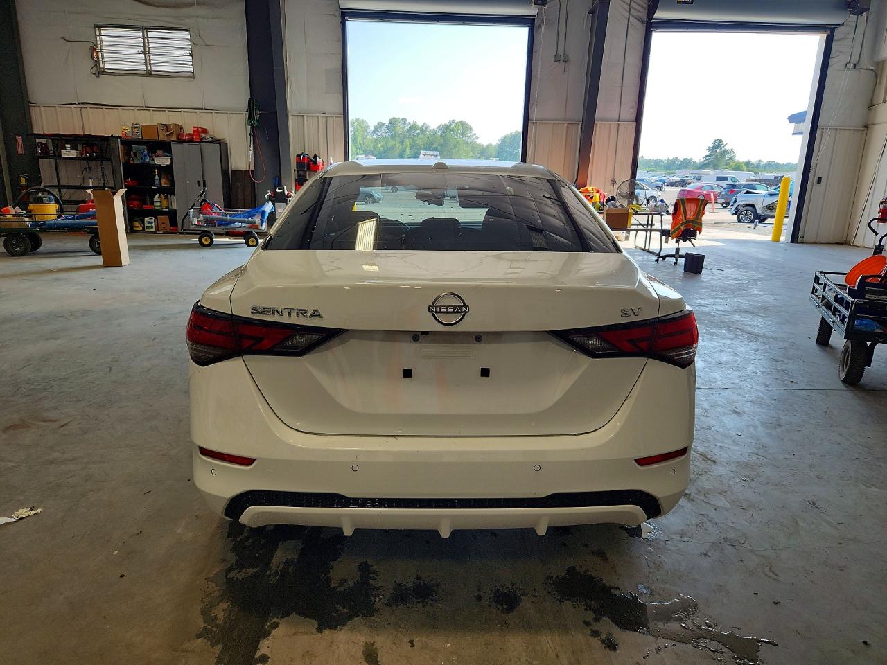2024 Nissan Sentra Sv White vin: 3N1AB8CV1RY316341