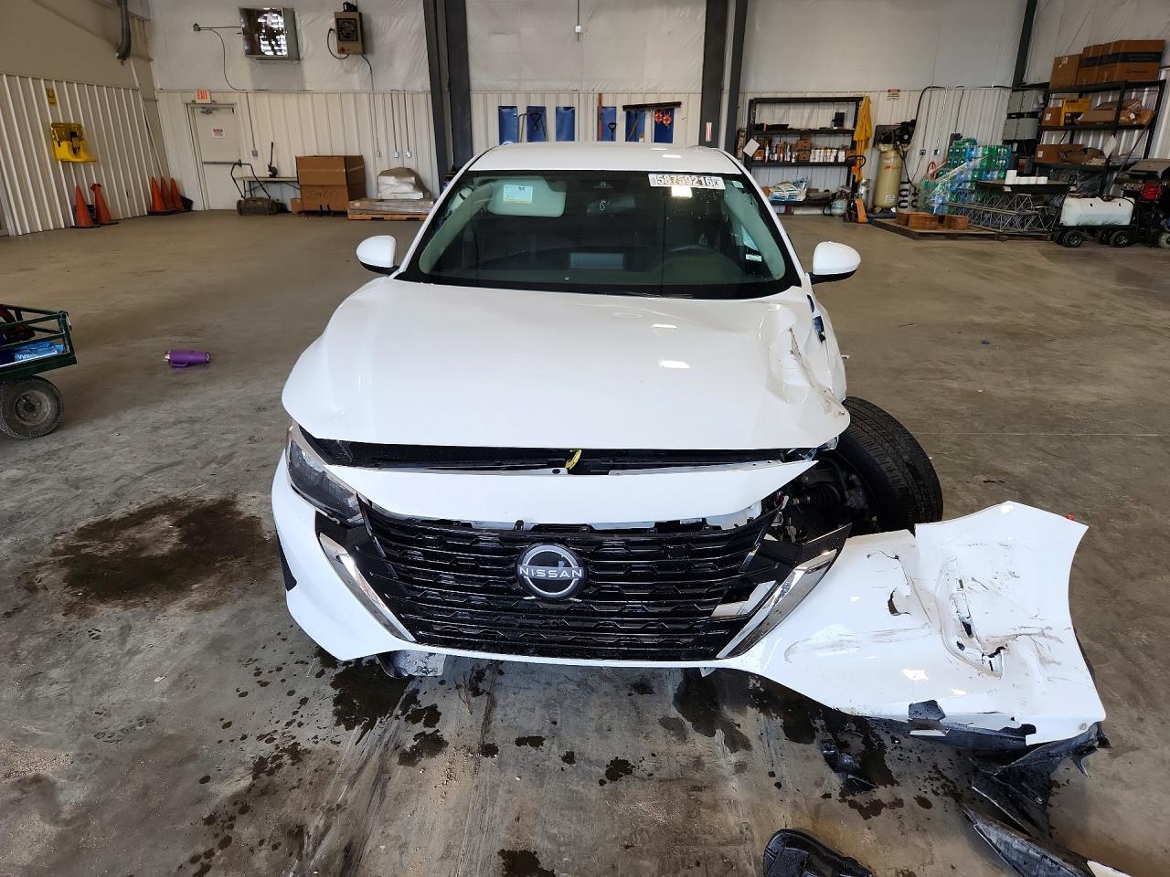 2024 Nissan Sentra Sv White vin: 3N1AB8CV1RY316341