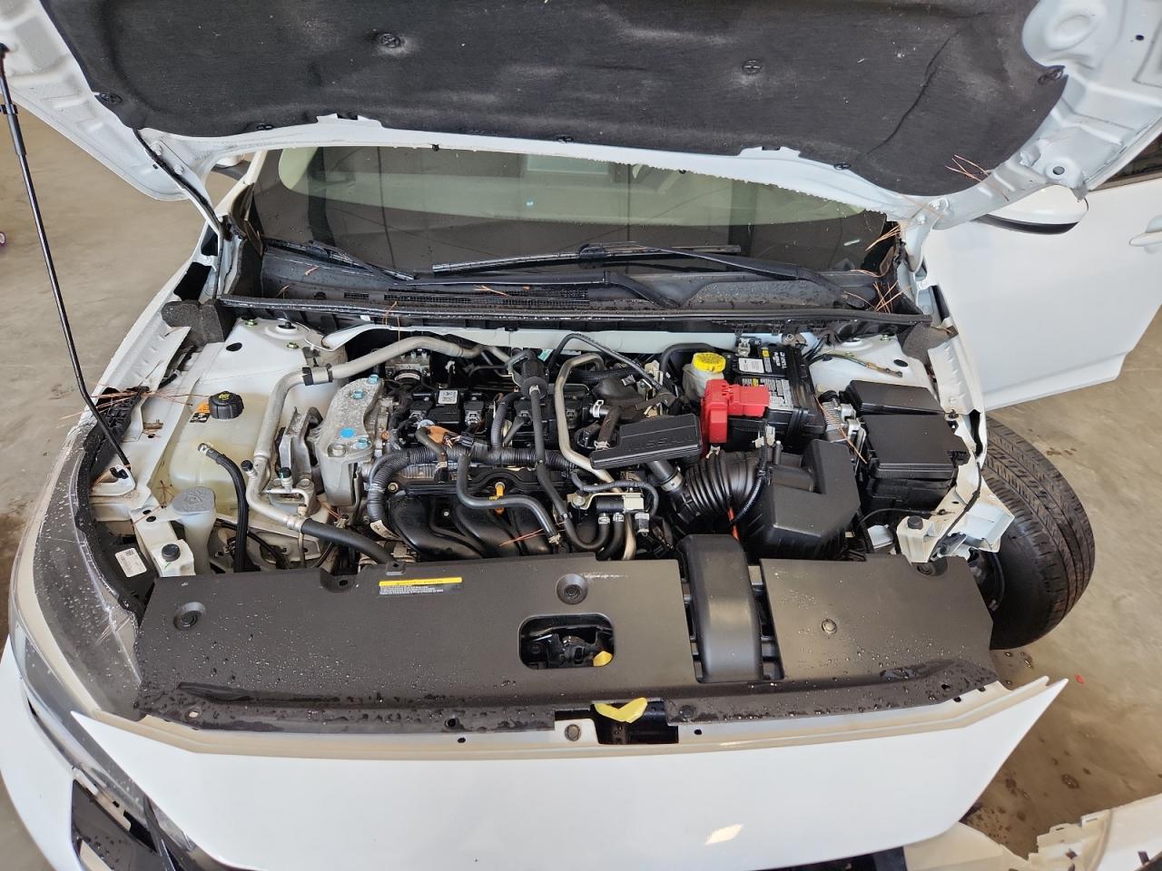 2024 Nissan Sentra Sv White vin: 3N1AB8CV1RY316341 Damage: Left Head Lamp, Missing, Replacement Required