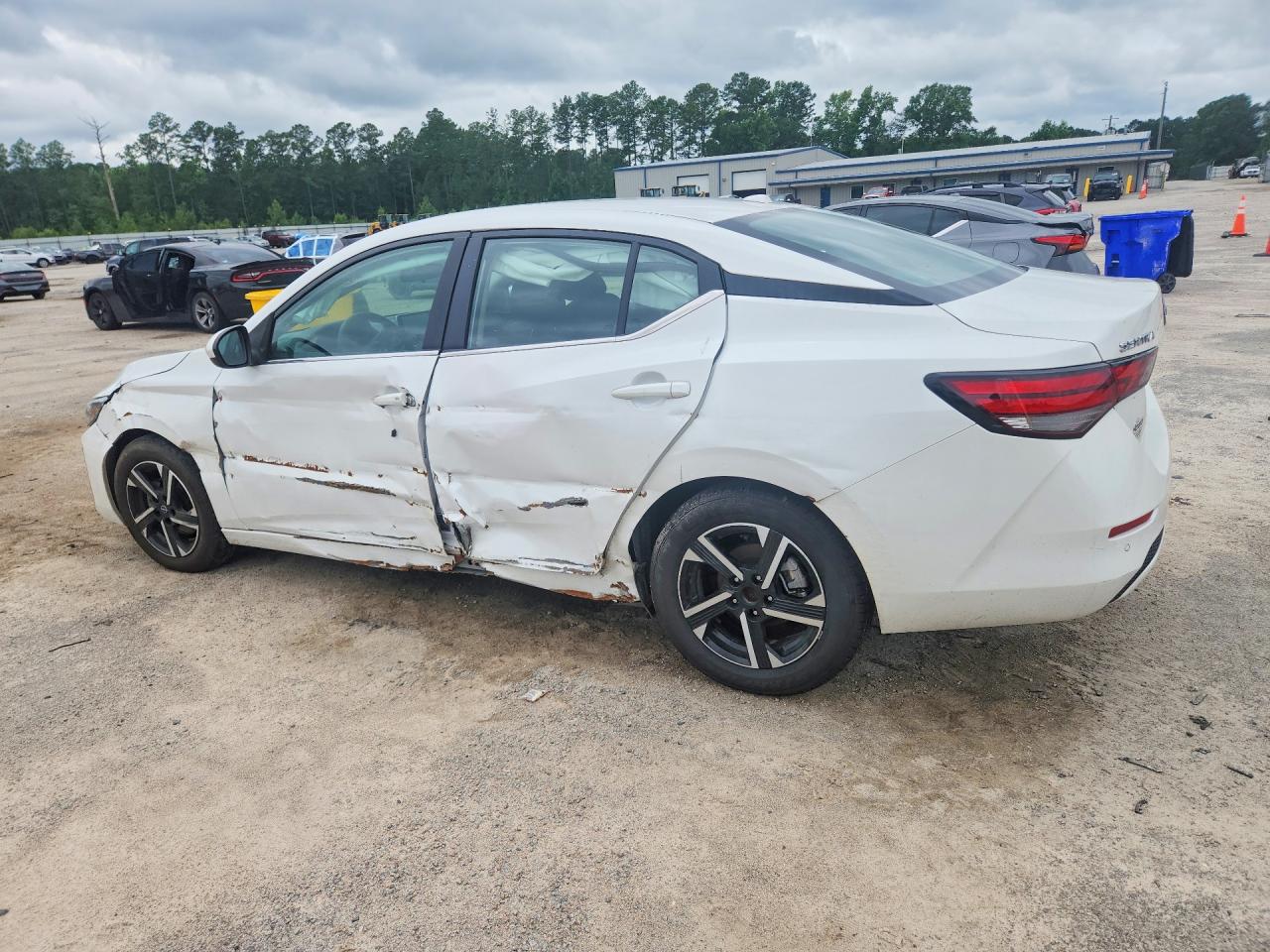 2024 Nissan Sentra White vin: 3N1AB8CV1RY343832
