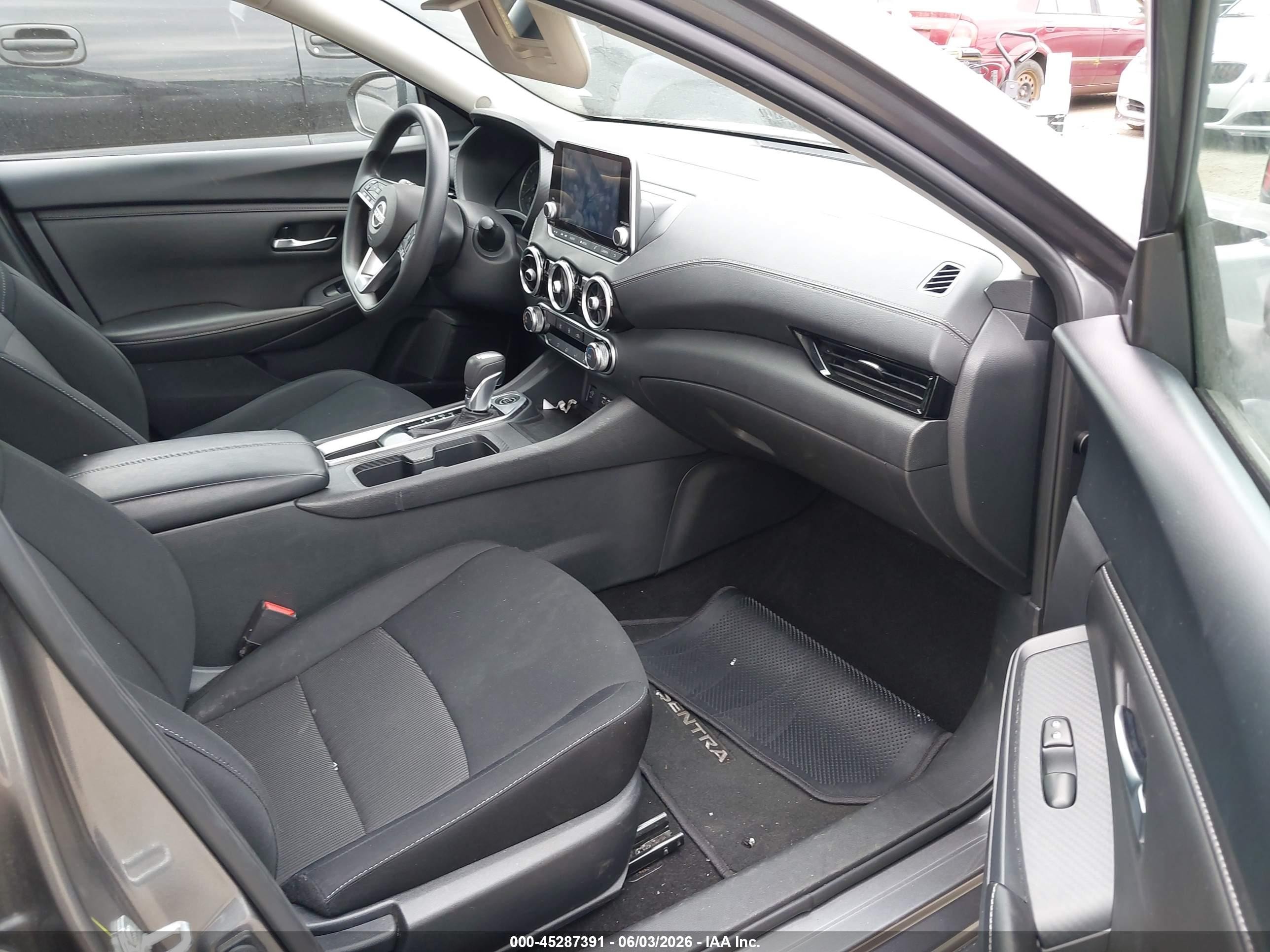2024 Nissan Sentra Sv Xtronic Cvt Gray vin: 3N1AB8CV1RY348447