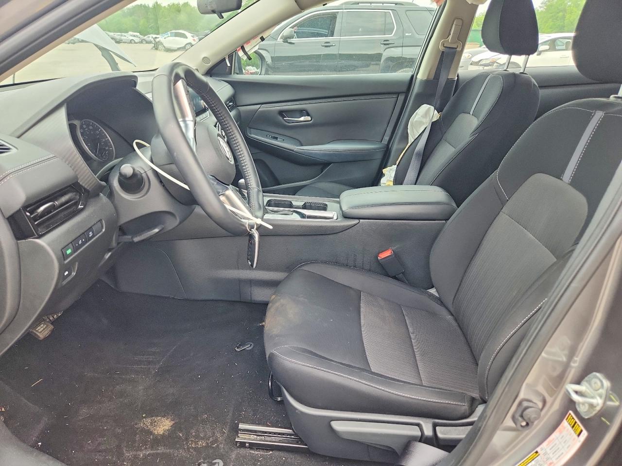 2024 Nissan Sentra Sv Gray vin: 3N1AB8CV1RY382596