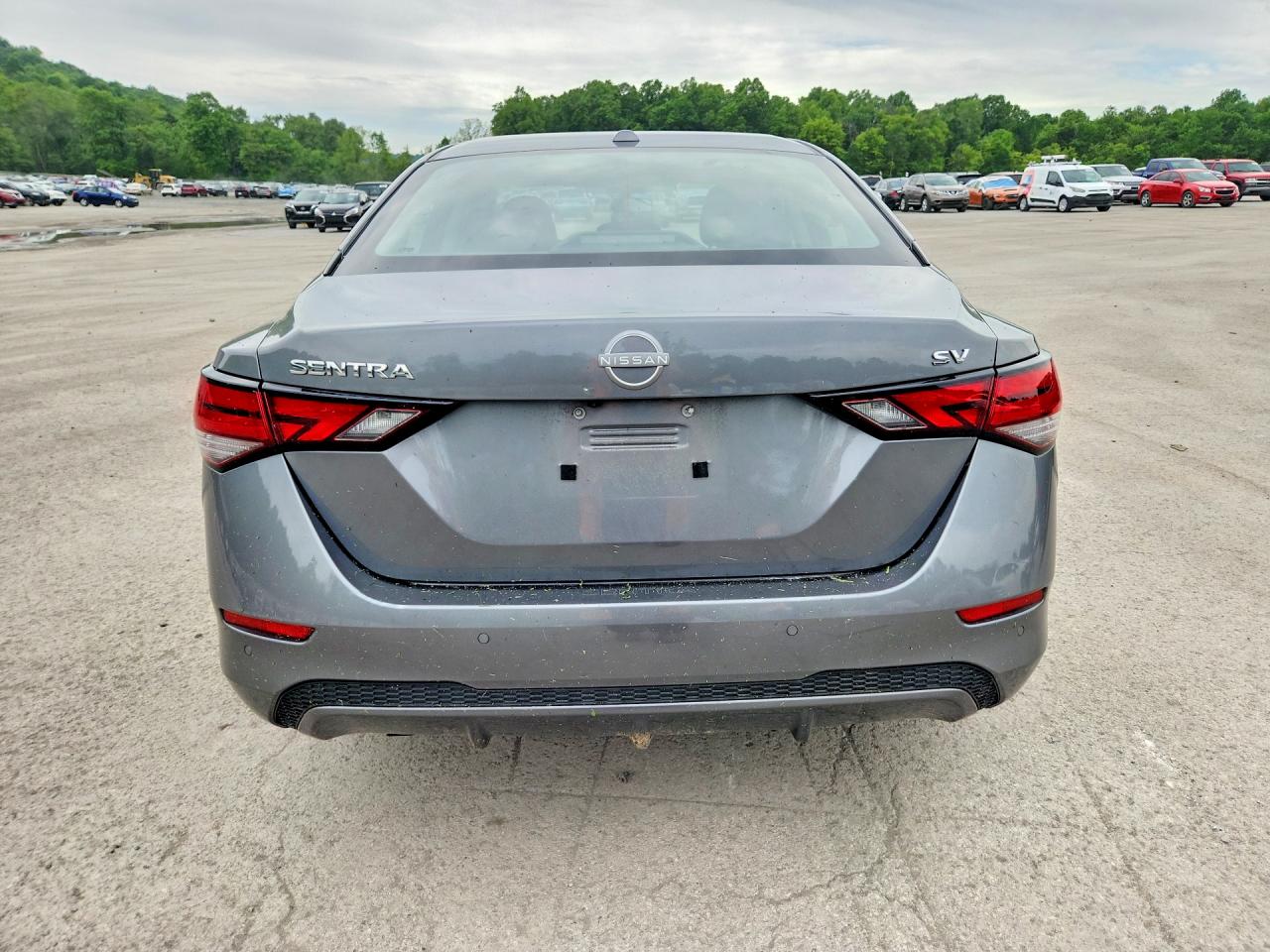2024 Nissan Sentra Sv Gray vin: 3N1AB8CV1RY382596