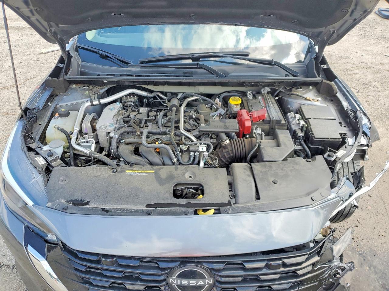2025 Nissan Sentra Sv Серый vin: 3N1AB8CV1SY310254