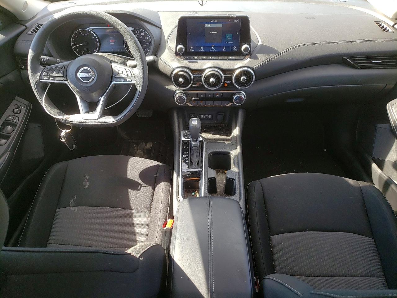 2025 Nissan Sentra Sv Черный vin: 3N1AB8CV1SY334800