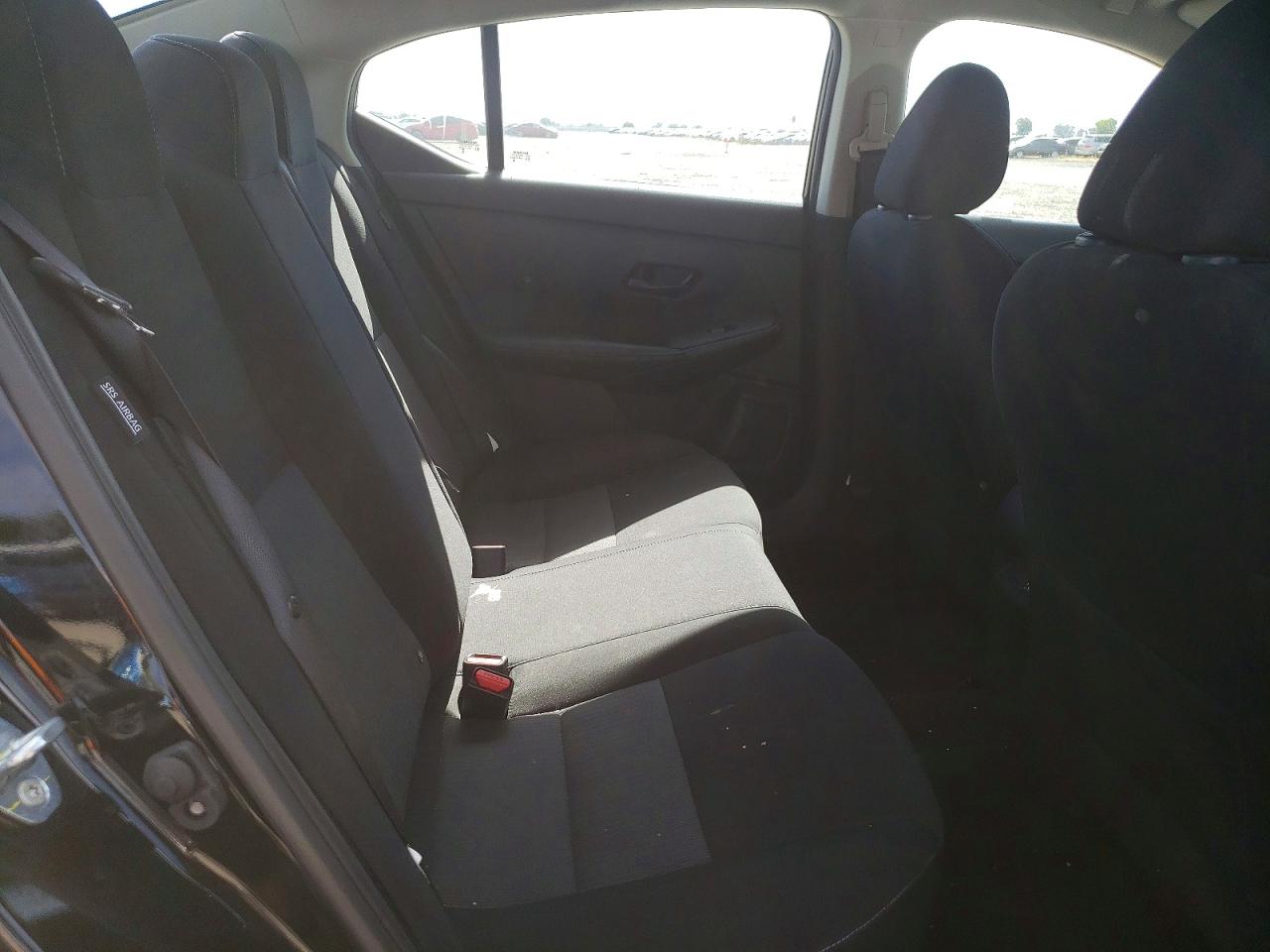 2025 Nissan Sentra Sv Черный vin: 3N1AB8CV1SY334800