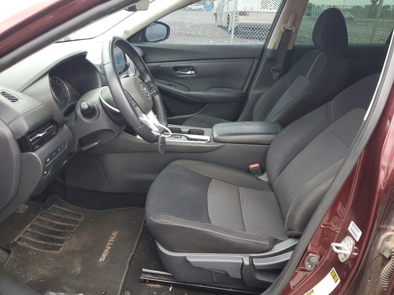 2020 Nissan Sentra Sv Бордовый vin: 3N1AB8CV2LY227644