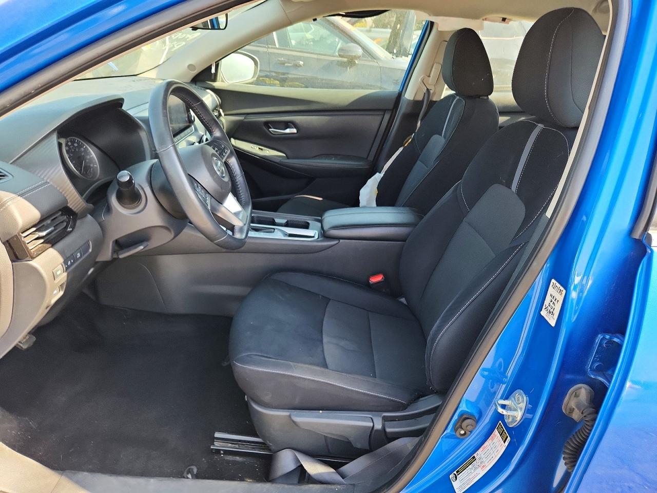 2021 Nissan Sentra Sv Синий vin: 3N1AB8CV2MY225359