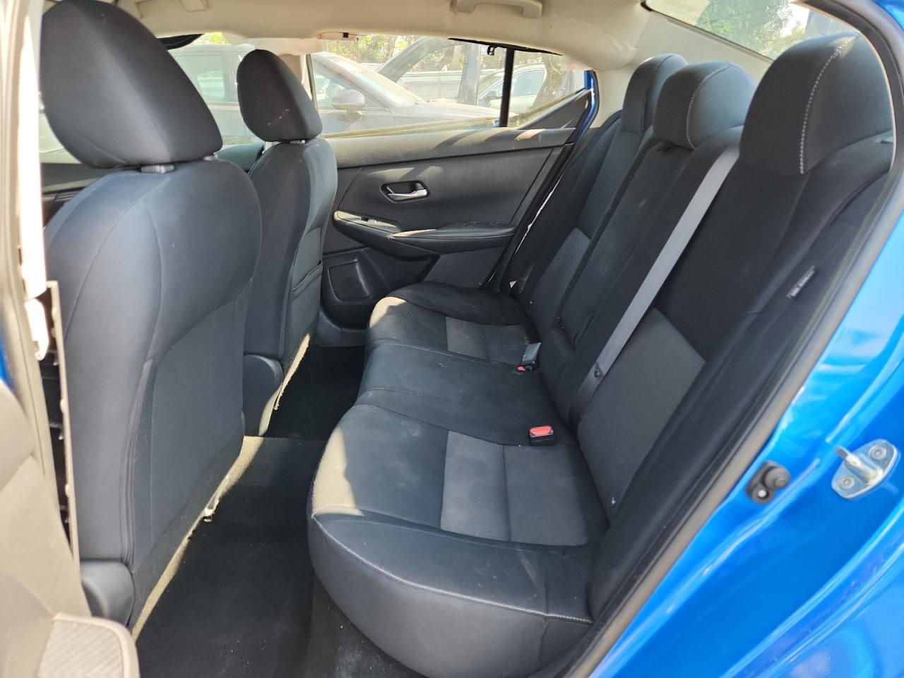 2021 Nissan Sentra Sv Синий vin: 3N1AB8CV2MY225359 Damage: Right Side Curtain Air Bag, Deployed, Replacement Required