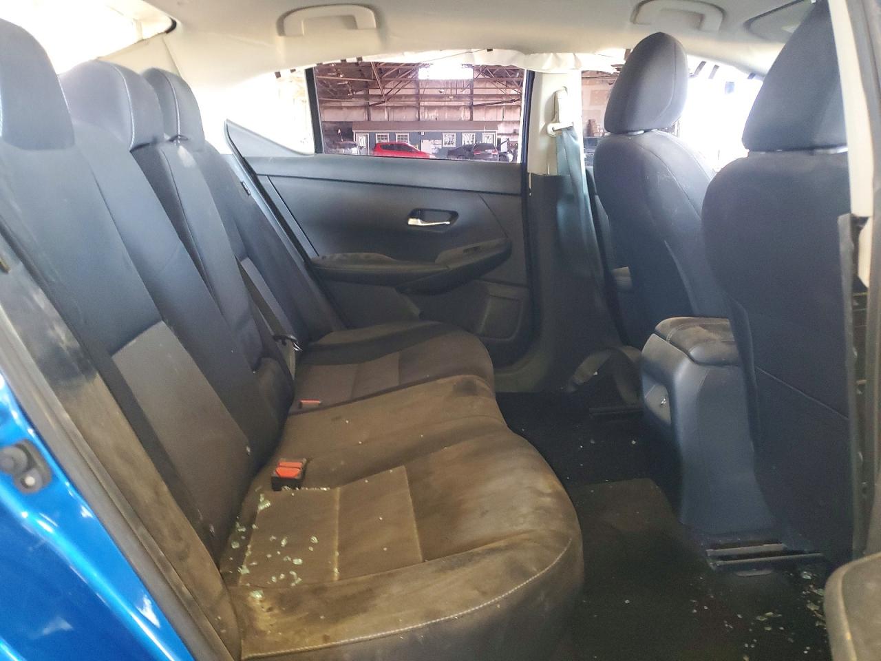 2021 Nissan Sentra Sv Blue vin: 3N1AB8CV2MY253582