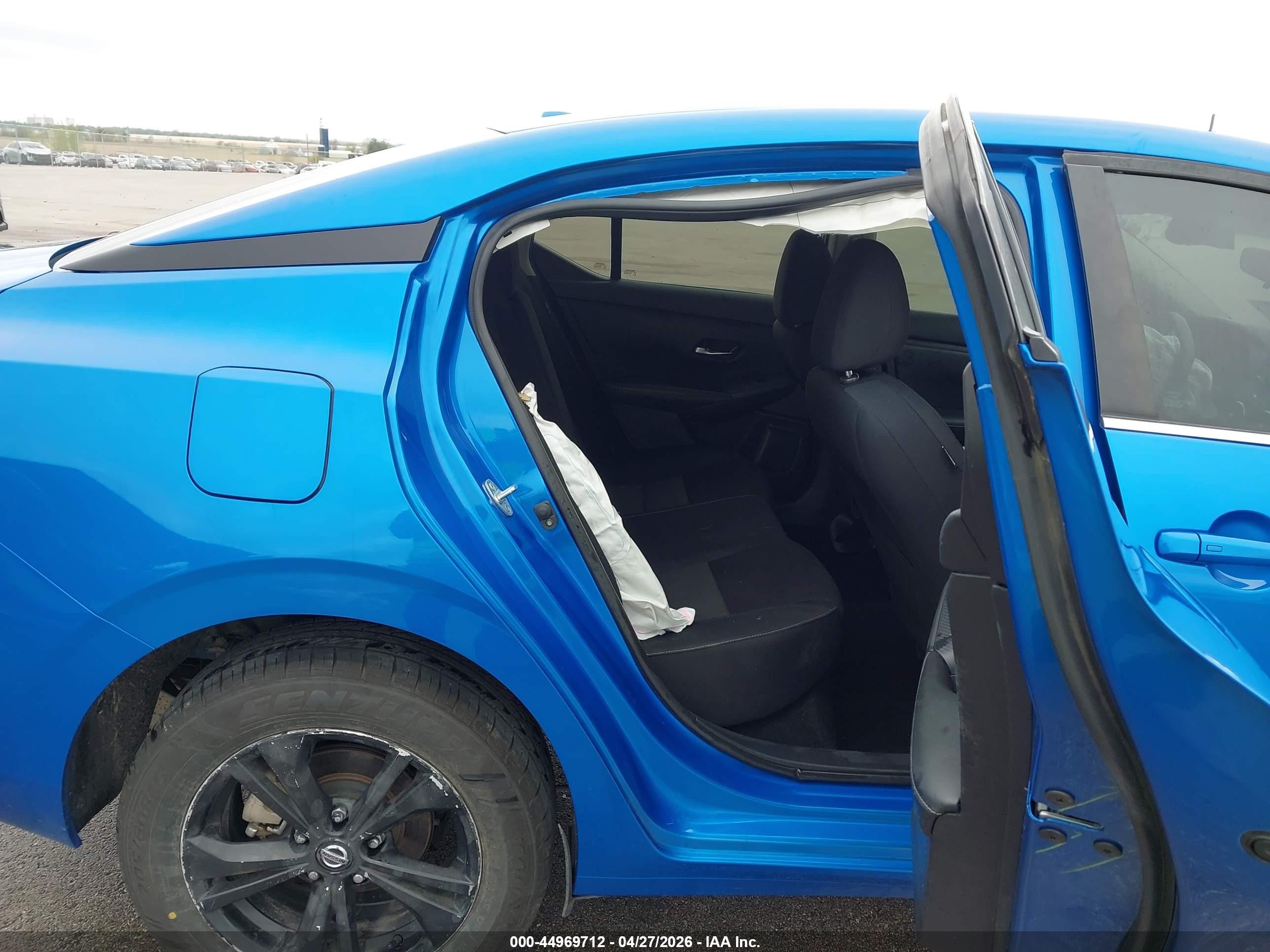 2022 Nissan Sentra Sv Xtronic Cvt Blue vin: 3N1AB8CV2NY253955