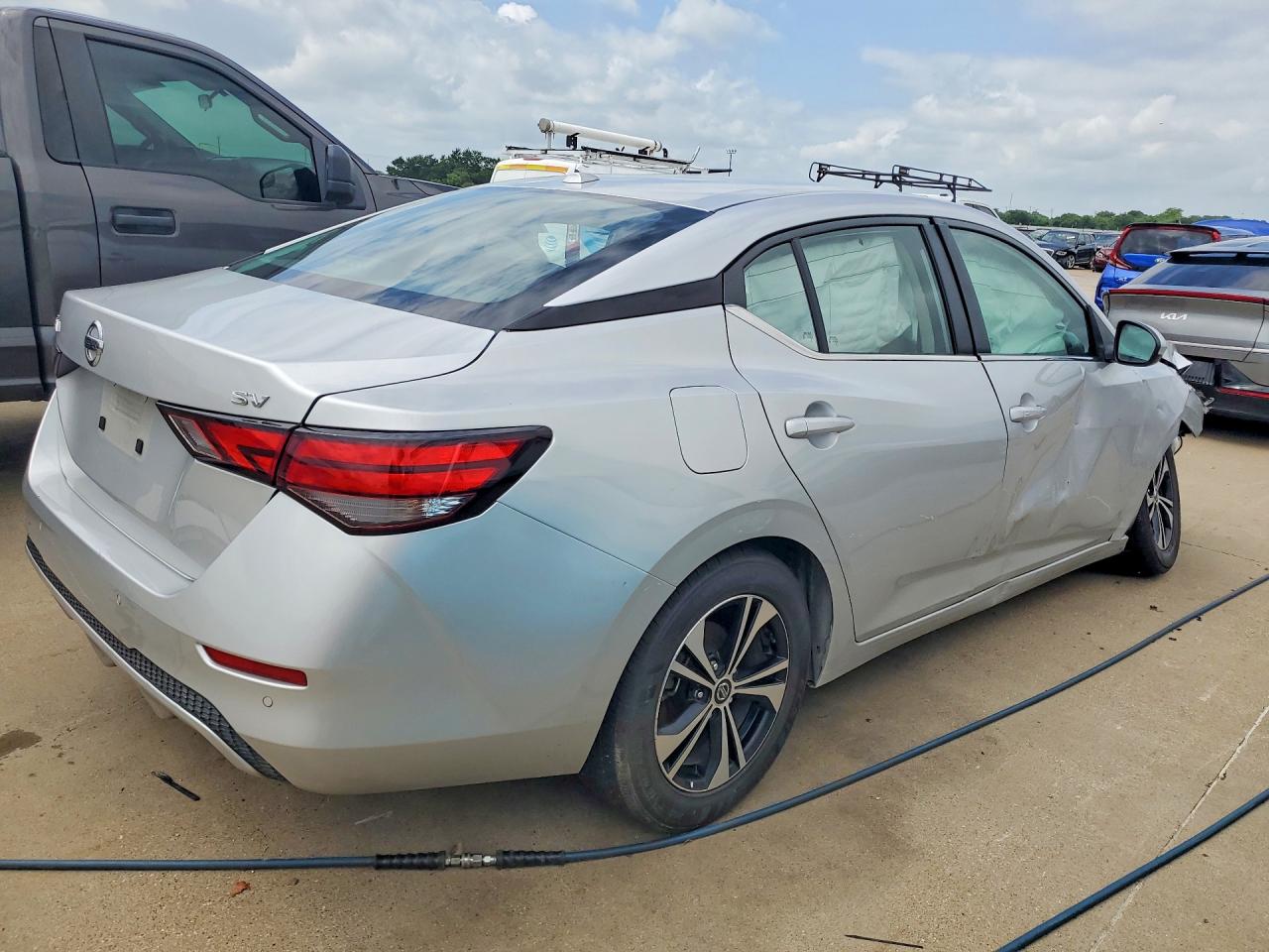 2023 Nissan Sentra Sv Gray vin: 3N1AB8CV2PY249438