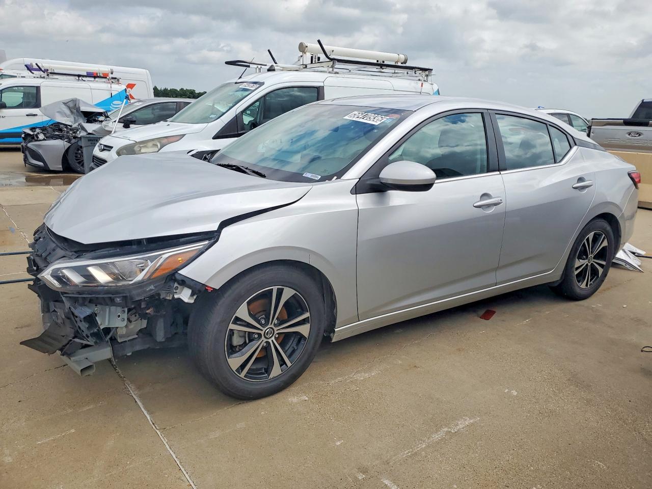 2023 Nissan Sentra Sv Gray vin: 3N1AB8CV2PY249438