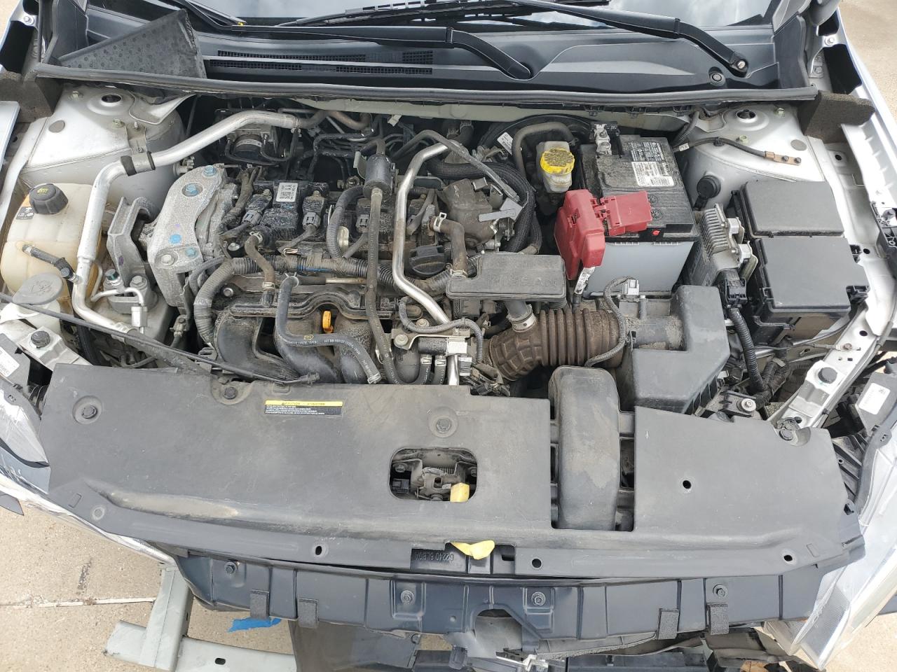 2023 Nissan Sentra Sv Gray vin: 3N1AB8CV2PY249438 Damage: Core Support, Broken, Replacement Required
