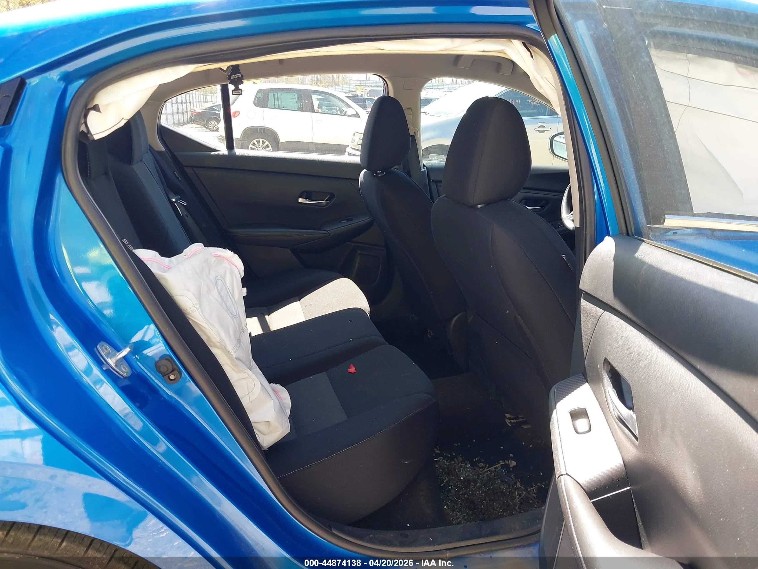 2023 Nissan Sentra Sv Xtronic Cvt Синий vin: 3N1AB8CV2PY276395