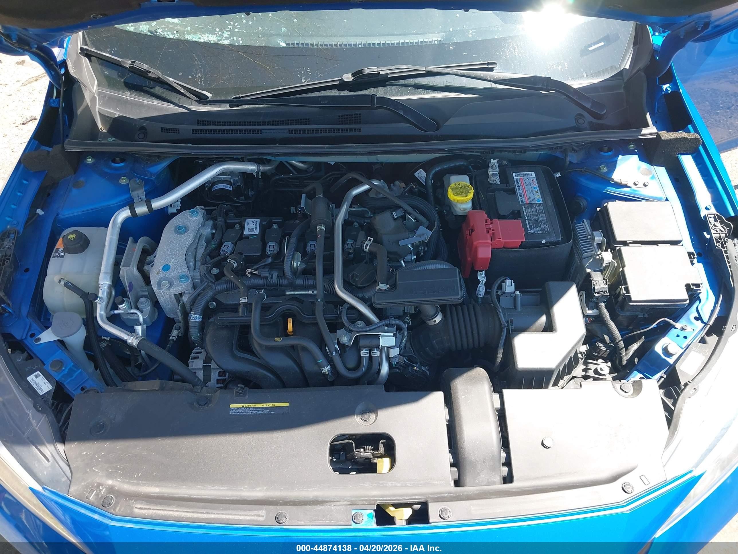 2023 Nissan Sentra Sv Xtronic Cvt Синий vin: 3N1AB8CV2PY276395