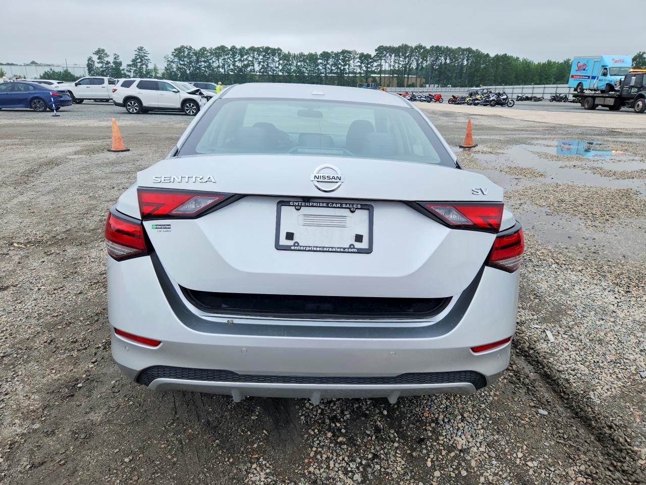 2023 Nissan Sentra Sv Silver vin: 3N1AB8CV2PY313395