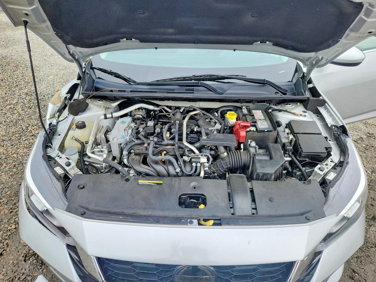 2023 Nissan Sentra Sv Silver vin: 3N1AB8CV2PY313395
