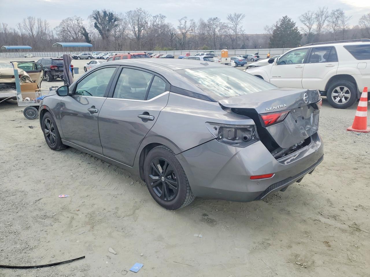 2023 Nissan Sentra Sv Gray vin: 3N1AB8CV2PY317611