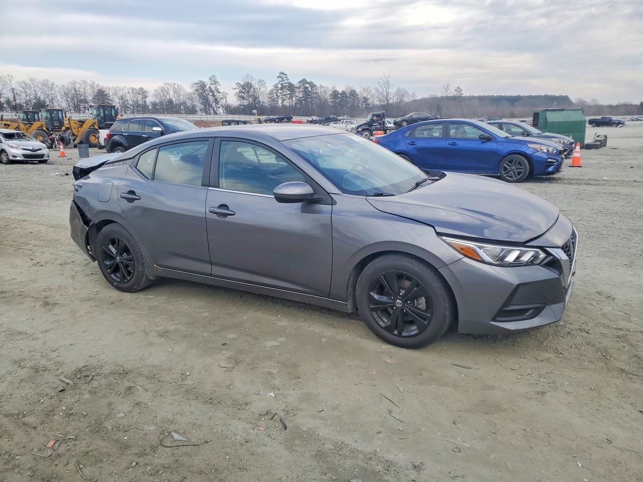 2023 Nissan Sentra Sv Gray vin: 3N1AB8CV2PY317611