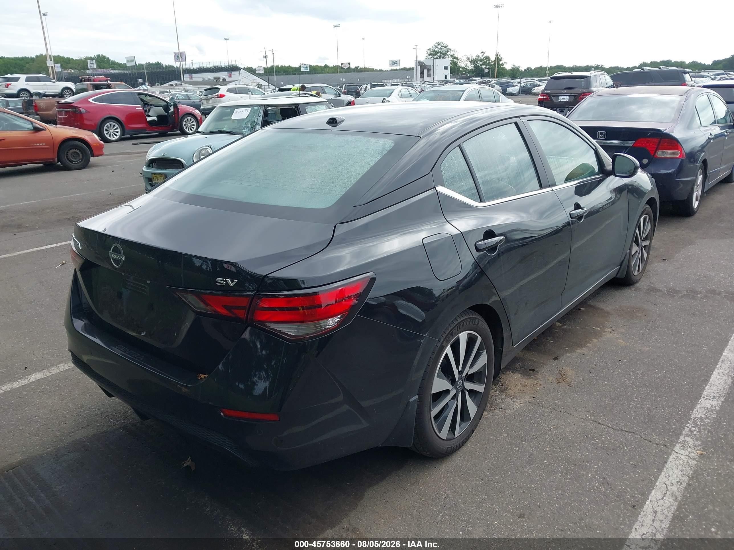 2024 Nissan Sentra Sv Xtronic Cvt Black vin: 3N1AB8CV2RY304375