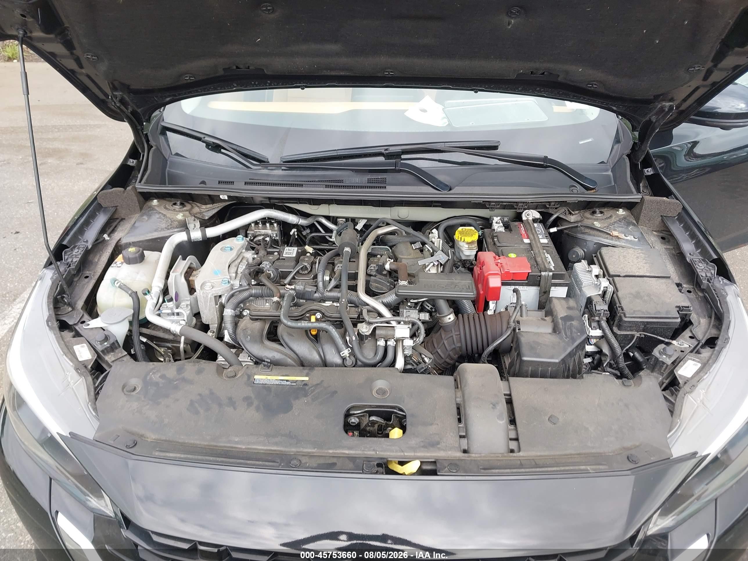 2024 Nissan Sentra Sv Xtronic Cvt Black vin: 3N1AB8CV2RY304375