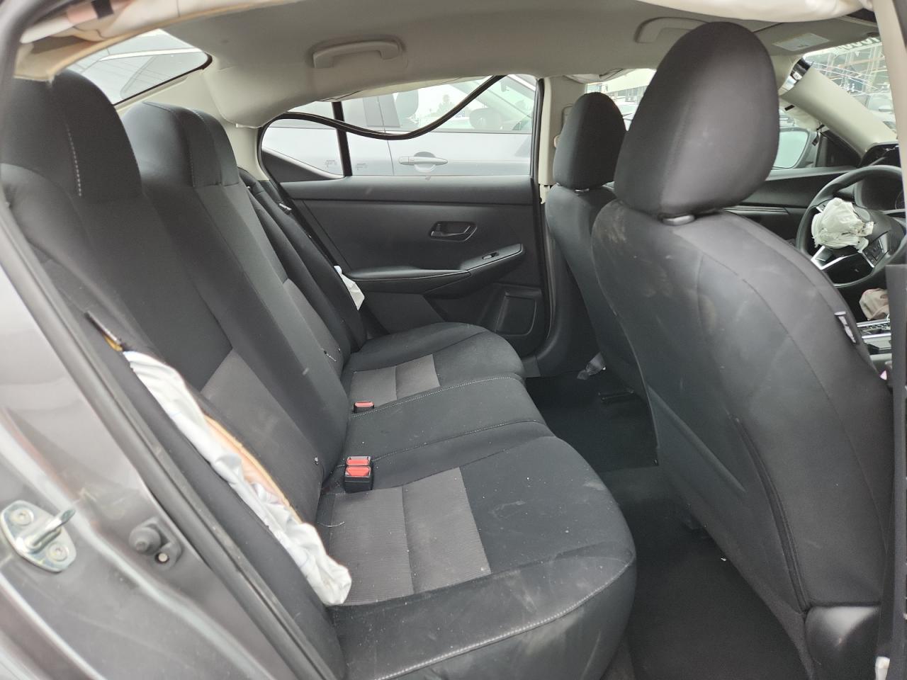 2024 Nissan Sentra Sv Gray vin: 3N1AB8CV2RY318728 Damage: Lr Seat Air Bag, Deployed, Replacement Required