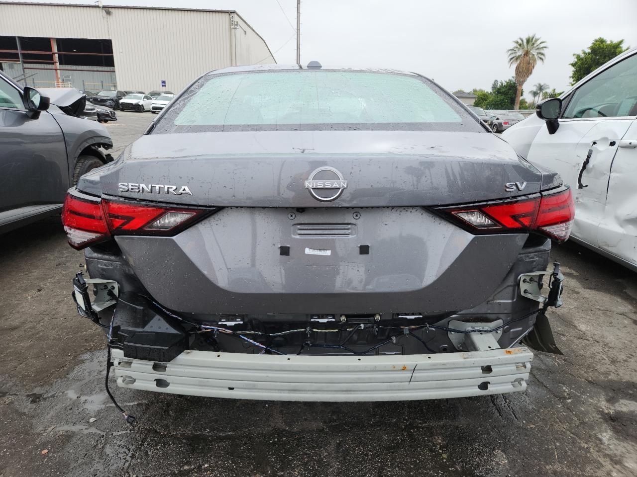 2024 Nissan Sentra Sv Gray vin: 3N1AB8CV2RY318728 Damage: Rear Bumper/Cover, Missing, Replacement Required
