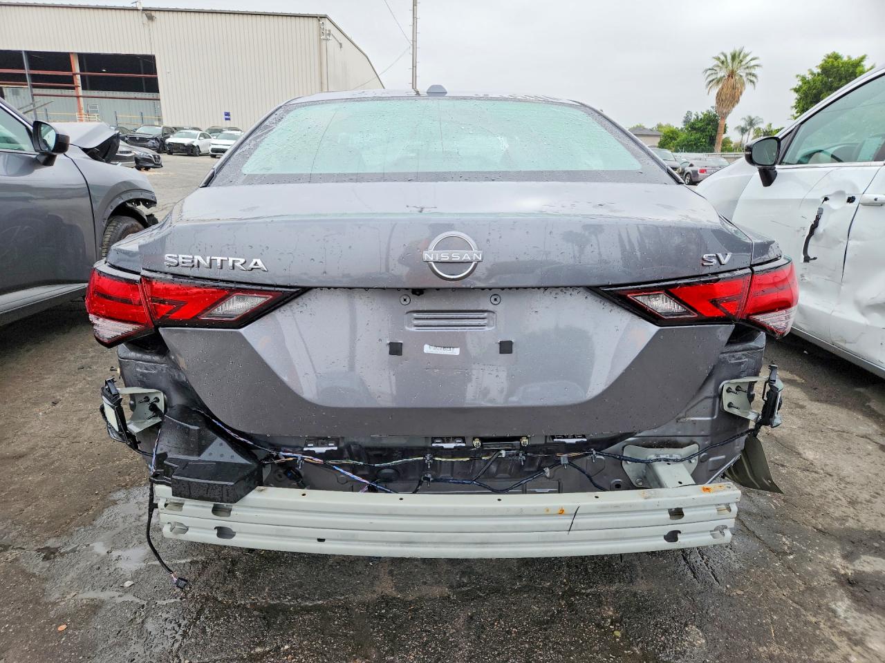 2024 Nissan Sentra Sv Gray vin: 3N1AB8CV2RY318728