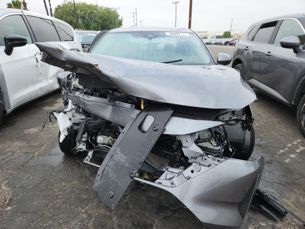 2024 Nissan Sentra Sv Gray vin: 3N1AB8CV2RY318728 Damage: Front Bumper/Cover, Broken, Replacement Required