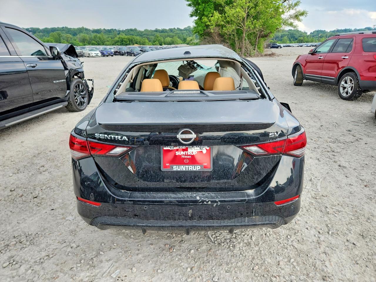 2024 Nissan Sentra Sv Black vin: 3N1AB8CV2RY356895