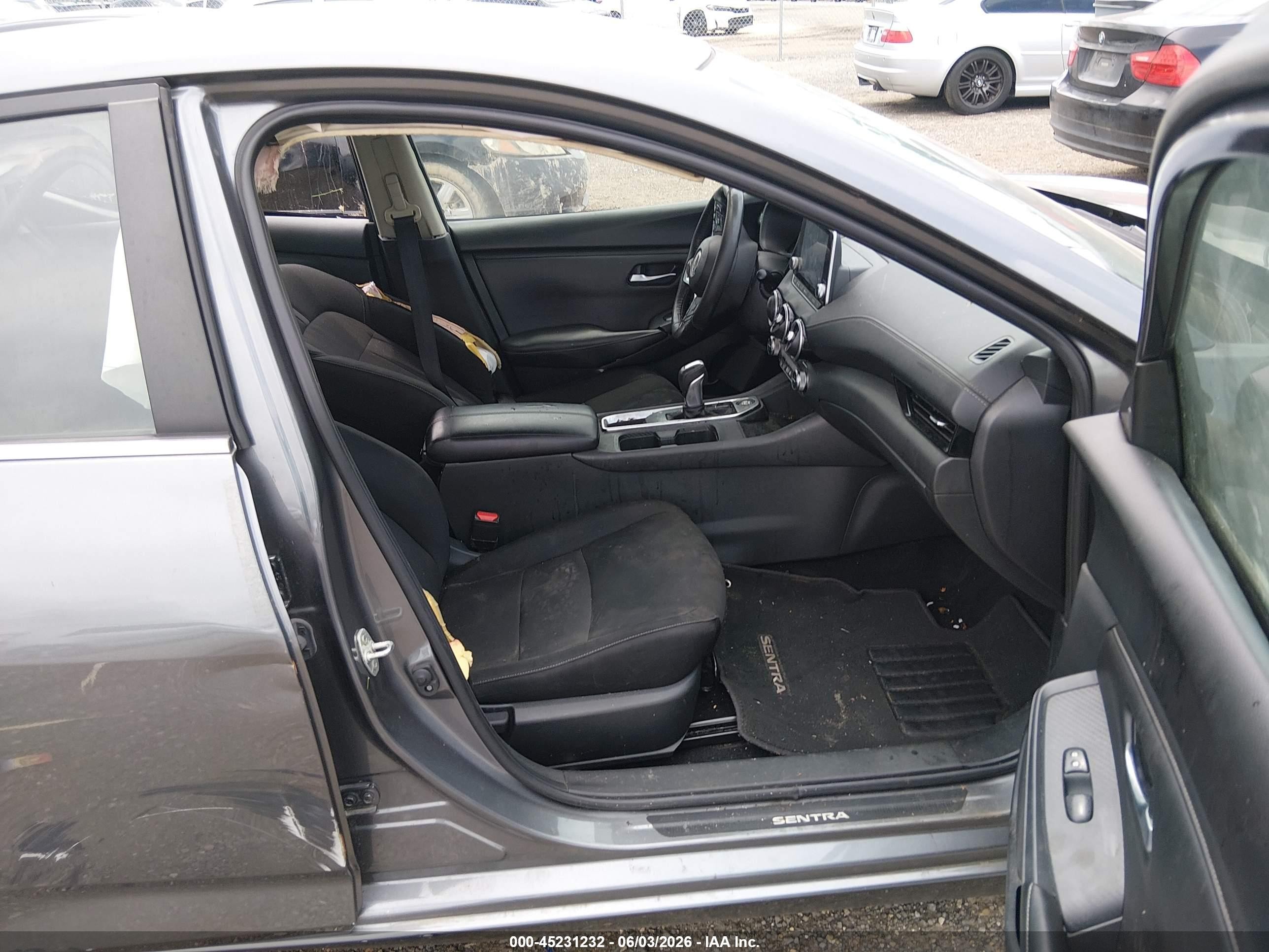 2024 Nissan Sentra Sv Xtronic Cvt Gray vin: 3N1AB8CV2RY374880