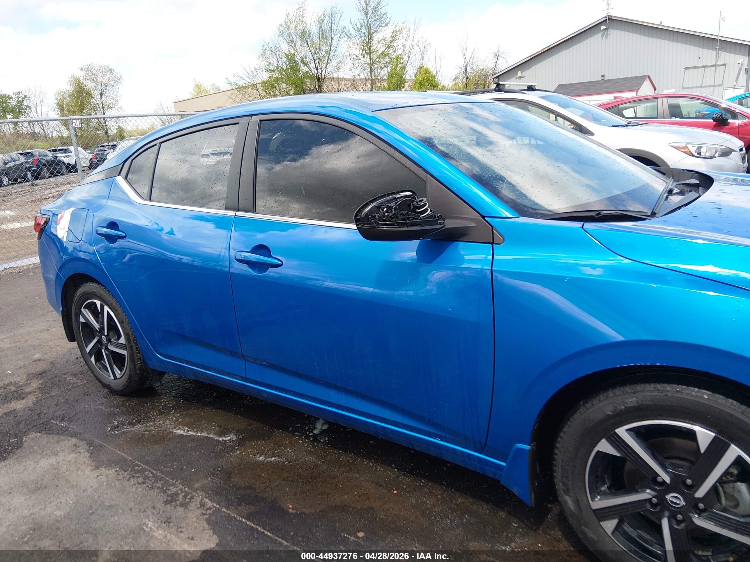 2024 Nissan Sentra Sv Xtronic Cvt Blue vin: 3N1AB8CV2RY382817